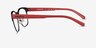 ARNETTE Waterly Black MetalEyeglass Frames from EyeBuyDirect, Side View