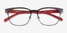 ARNETTE Waterly Black MetalEyeglass Frames from EyeBuyDirect, Closed View