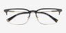 Coach HC5121 Matte Light Gold MetalEyeglass Frames from EyeBuyDirect, Closed View
