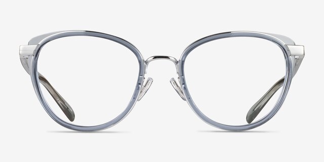 Coach HC5154 Transparent Blue MétalMontures de lunettes de vue d'EyeBuyDirect, Vue de Face