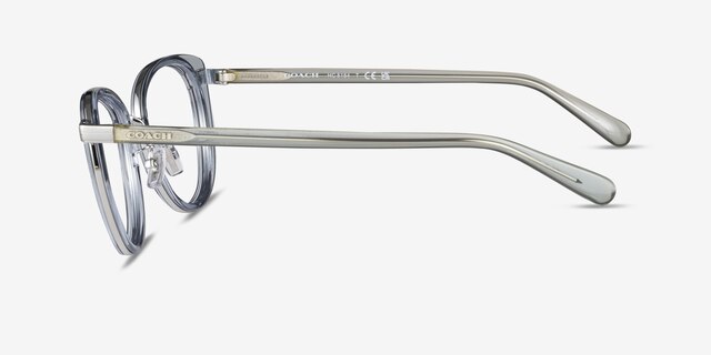 Coach HC5154 Transparent Blue MétalMontures de lunettes de vue d'EyeBuyDirect, Vue de Côté