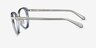 Coach HC5154 Transparent Blue MétalMontures de lunettes de vue d'EyeBuyDirect, Vue de Côté