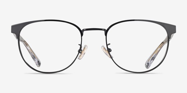 Coach HC5157 Shiny Black MetalEyeglass Frames from EyeBuyDirect, Front View