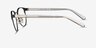 Coach HC5157 Shiny Black MetalEyeglass Frames from EyeBuyDirect, Side View