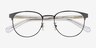 Coach HC5157 Shiny Black MetalEyeglass Frames from EyeBuyDirect, Closed View
