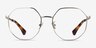 Ralph RA6052 Gold MetalEyeglass Frames from EyeBuyDirect, Front View