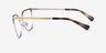 Vogue Eyewear VO4249 Silver Gold MétalMontures de lunettes de vue d'EyeBuyDirect, Vue de Côté