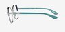 Vogue Eyewear VO4270 Silver Blue MetalEyeglass Frames from EyeBuyDirect, Side View