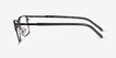 Armani Exchange AX1073 Matte Gunmetal MetalEyeglass Frames from EyeBuyDirect, Side View