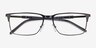 Armani Exchange AX1073 Matte Gunmetal MétalMontures de lunettes de vue d'EyeBuyDirect, Vue Rapprochée