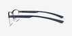 Armani Exchange AX1061 Matte Gunmetal MetalEyeglass Frames from EyeBuyDirect, Side View