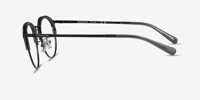 Coach HC5193 Satin Black MétalMontures de lunettes de vue d'EyeBuyDirect, Vue de Côté