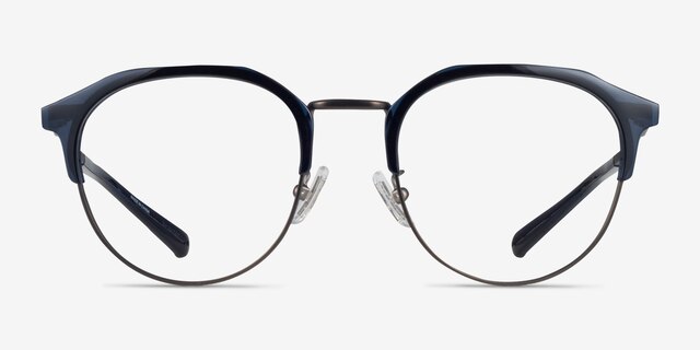 Coach HC5193 Satin Gunmetal MétalMontures de lunettes de vue d'EyeBuyDirect, Vue de Face