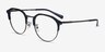 Coach HC5193 Satin Gunmetal MétalMontures de lunettes de vue d'EyeBuyDirect, Vue d'Angle