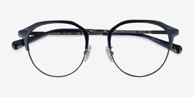 Coach HC5193 Satin Gunmetal Métal Montures de lunettes de vue d'EyeBuyDirect, Vue Rapprochée