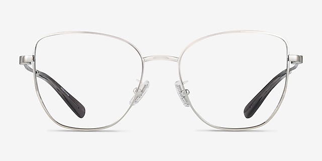 Coach HC5197D Shiny Silver MétalMontures de lunettes de vue d'EyeBuyDirect, Vue de Face