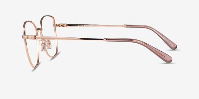 Coach HC5197D Shiny Rose Gold MétalMontures de lunettes de vue d'EyeBuyDirect, Vue de Côté