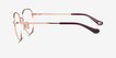 Coach HC5192 Shiny Rose Gold MetalEyeglass Frames from EyeBuyDirect, Side View