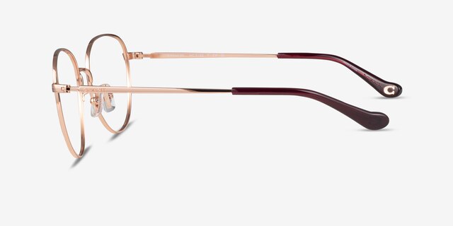 Coach HC5192 Shiny Rose Gold MétalMontures de lunettes de vue d'EyeBuyDirect, Vue de Côté