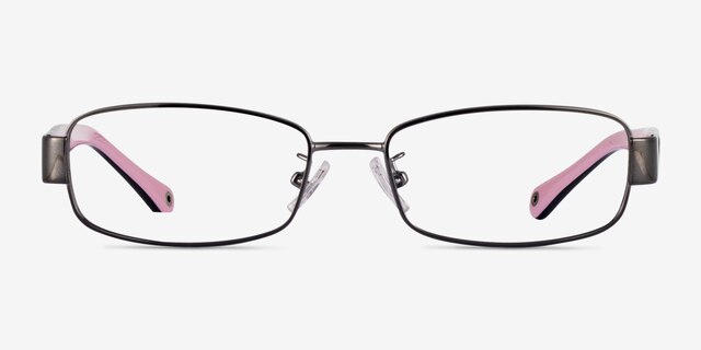 Coach HC5001 Taryn Dark Silver MetalEyeglass Frames from EyeBuyDirect, Front View