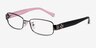 Coach HC5001 Taryn Dark Silver MetalEyeglass Frames from EyeBuyDirect, Angle View