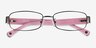 Coach HC5001 Taryn Dark Silver MetalEyeglass Frames from EyeBuyDirect, Closed View