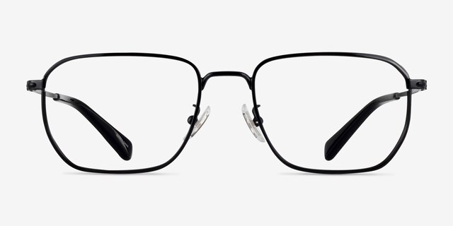 Coach HC5171 Satin Black MetalEyeglass Frames from EyeBuyDirect, Front View