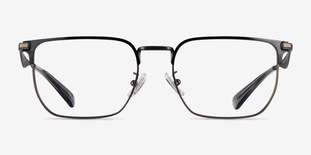 Coach HC5178 Satin Gunmetal MetalEyeglass Frames from EyeBuyDirect, Front View