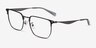 Coach HC5178 Satin Gunmetal MetalEyeglass Frames from EyeBuyDirect, Angle View