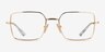 Vogue Eyewear VO4340 Doré MétalMontures de lunettes de vue d'EyeBuyDirect, Vue de Face