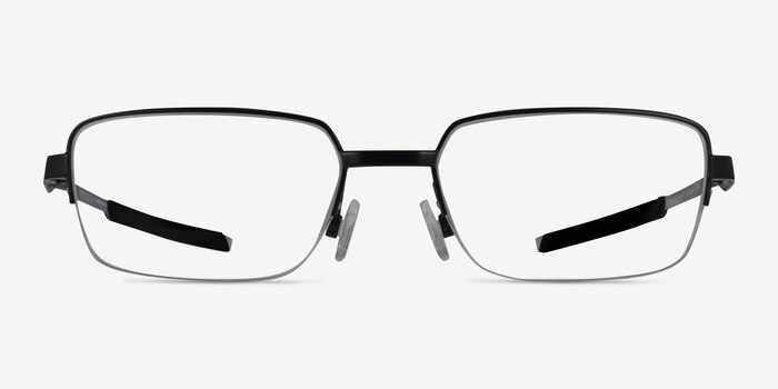 Oakley Foil RQ 0.5 Satin Black Métal Montures de lunettes de vue d'EyeBuyDirect
