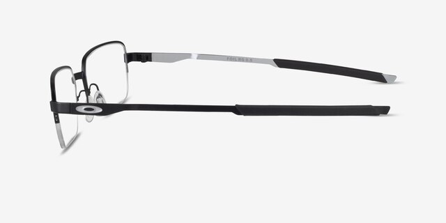 Oakley Foil RQ 0.5 Satin Black MétalMontures de lunettes de vue d'EyeBuyDirect, Vue de Côté