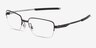 Oakley Foil RQ 0.5 Pewter MétalMontures de lunettes de vue d'EyeBuyDirect, Vue d'Angle