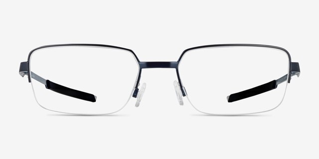 Oakley Foil RQ 0.5 Matte Midnight MétalMontures de lunettes de vue d'EyeBuyDirect, Vue de Face