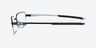 Oakley Foil RQ 0.5 Matte Midnight MétalMontures de lunettes de vue d'EyeBuyDirect, Vue de Côté