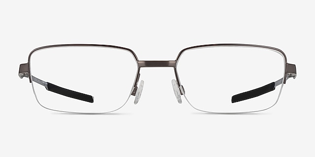Oakley Foil Rq 0.5 Matte Cement MétalMontures de lunettes de vue d'EyeBuyDirect, Vue de Face