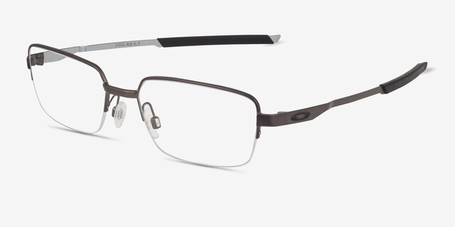 Oakley Foil Rq 0.5 Matte Cement MétalMontures de lunettes de vue d'EyeBuyDirect, Vue d'Angle
