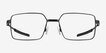 Oakley Foil SQ Satin Black MetalEyeglass Frames from EyeBuyDirect, Front View