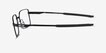 Oakley Foil SQ Satin Black MetalEyeglass Frames from EyeBuyDirect, Side View