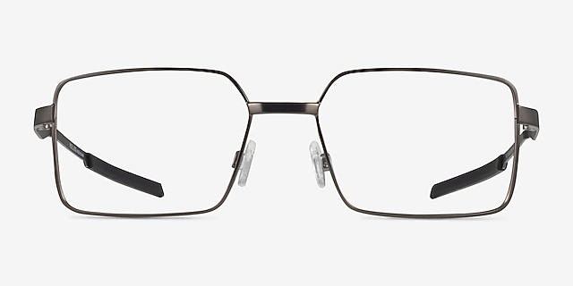 Oakley Foil SQ Pewter MétalMontures de lunettes de vue d'EyeBuyDirect, Vue de Face