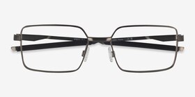 Oakley Foil SQ Pewter Métal Montures de lunettes de vue d'EyeBuyDirect, Vue Rapprochée