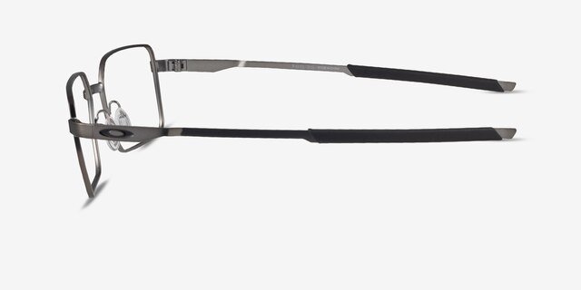 Oakley Foil Sq Matte Gunmetal MétalMontures de lunettes de vue d'EyeBuyDirect, Vue de Côté