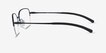 Oakley Moonglow Matte Abyss MetalEyeglass Frames from EyeBuyDirect, Side View