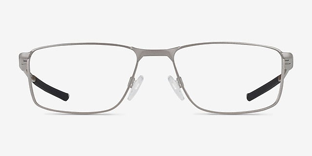 Oakley Socket 5.0 Argenté MétalMontures de lunettes de vue d'EyeBuyDirect, Vue de Face