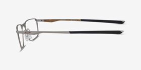 Oakley Socket 5.0 Argenté Métal Montures de lunettes de vue d'EyeBuyDirect, Vue de Côté