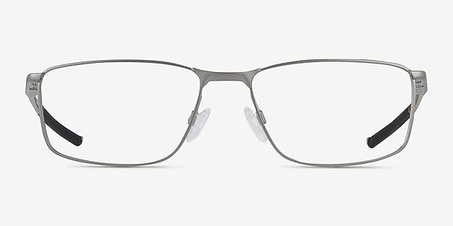 Oakley Socket 5.0 Argenté MétalMontures de lunettes de vue d'EyeBuyDirect, Vue de Face