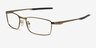 Oakley Fuller Satin Antique Gold MétalMontures de lunettes de vue d'EyeBuyDirect, Vue d'Angle