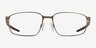 Oakley Extender Satin Bronze MétalMontures de lunettes de vue d'EyeBuyDirect, Vue de Face