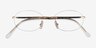 Ray-Ban RB3767V Arista MetalEyeglass Frames from EyeBuyDirect, Closed View