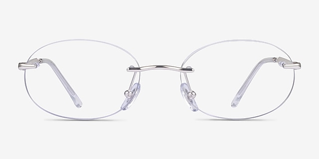 Ray-Ban RB3767V Silver MetalEyeglass Frames from EyeBuyDirect, Front View